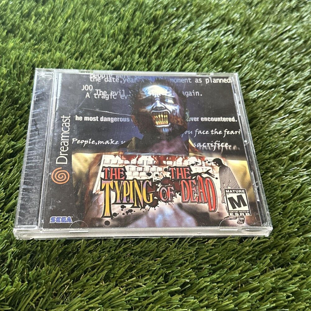 The Typing of the Dead (Sega Dreamcast, 2001) CIB tested